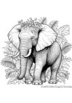 Realistischer Elefant