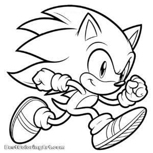 Laufender Sonic