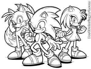 Sonic, Tails und Amy