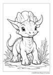 Junger Triceratops